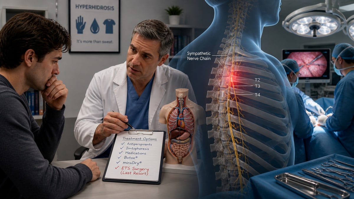ETS Surgery for Hyperhidrosis: A Careful Guide to the Last-Resort Option